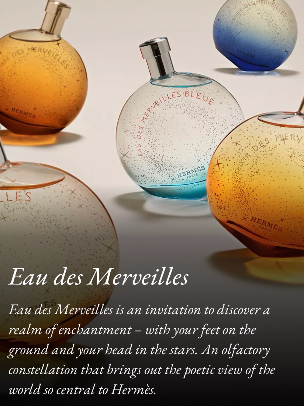 NIB Hermes Eau Du Merveilles 1.69 oz